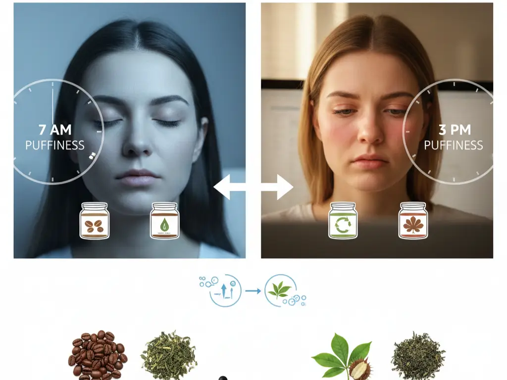 Botanical Extracts for Under-Eye Puffiness