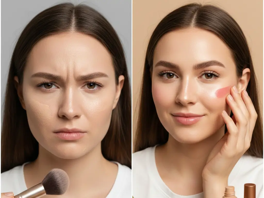 Full-Face Clean Beauty Look