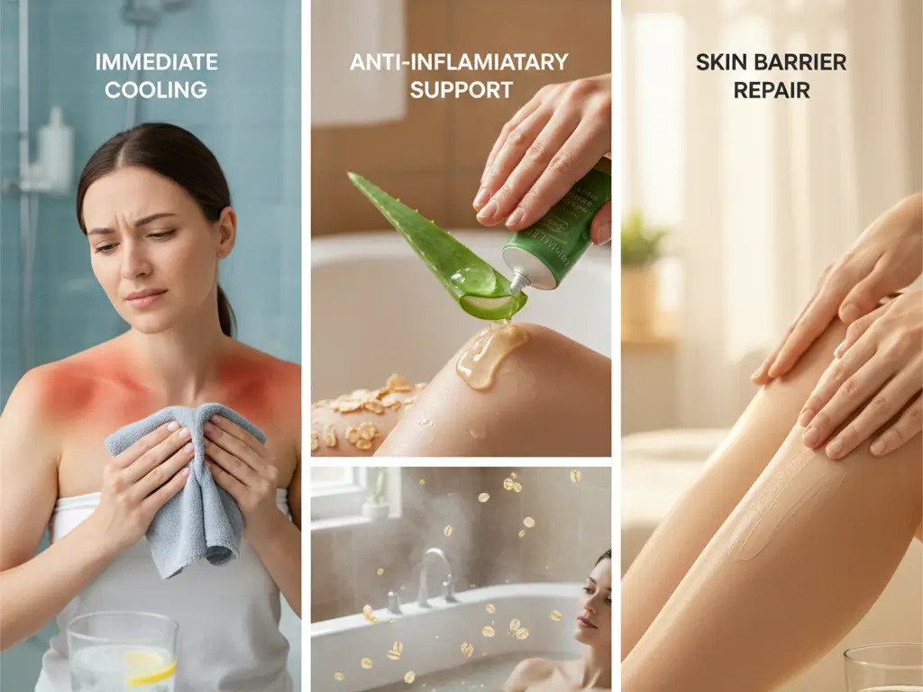 Natural Remedies for Soothing Sunburned Skin